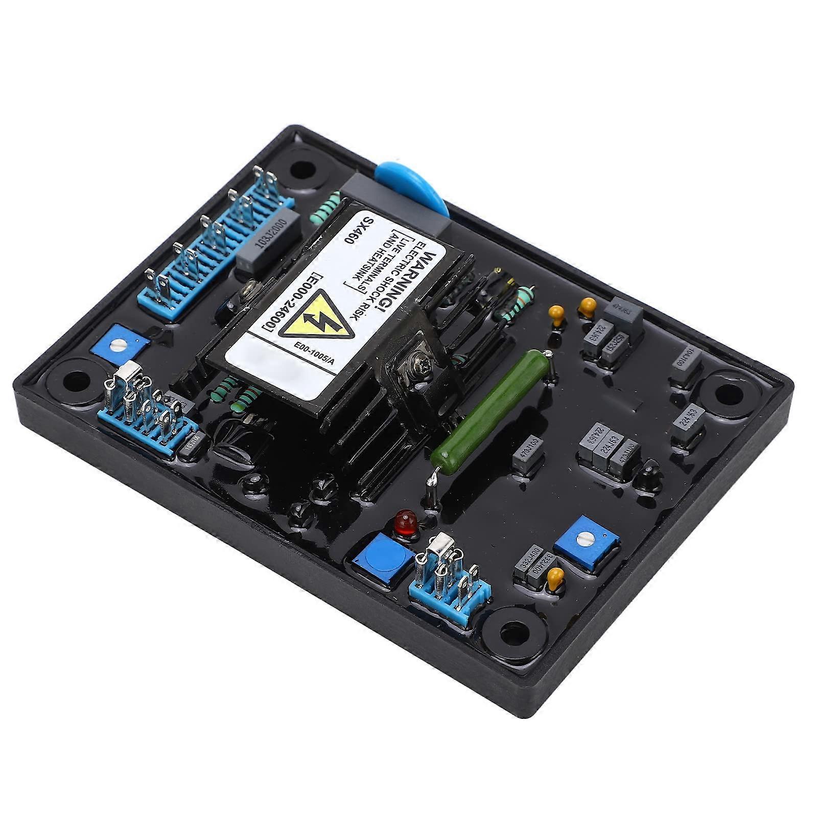 SX460 Automatic Voltage Regulator for Generator, Stable Output 95132V 90264V, Easy Install