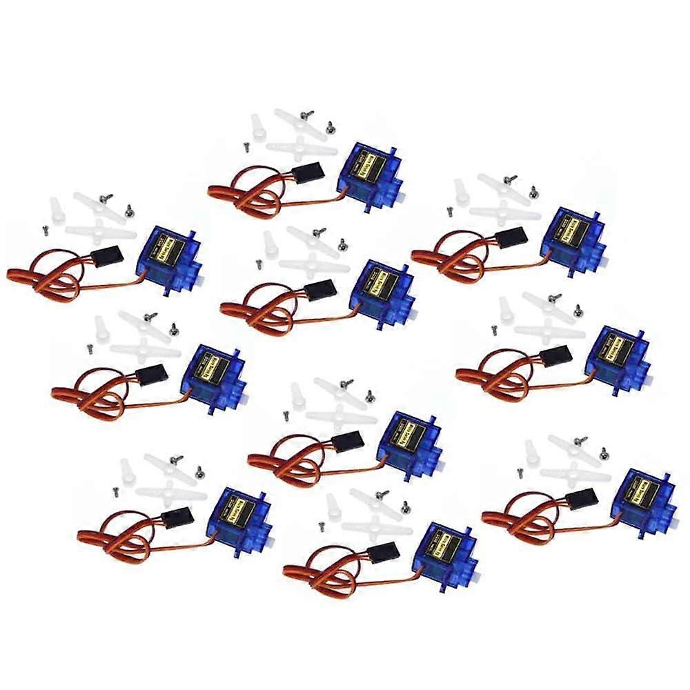 10pcs SG90 9g Micro Servo Motor Kit for RC and Arduino with Precise Motion Control