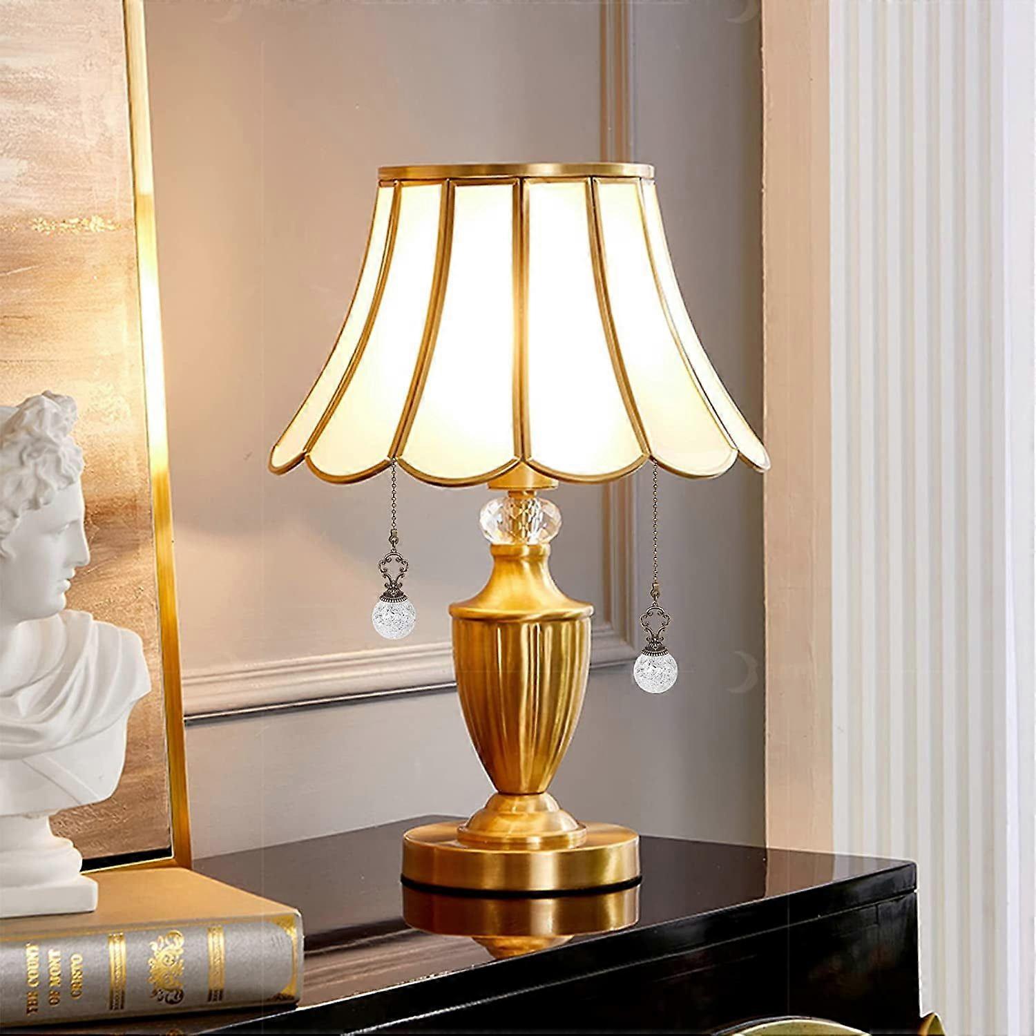 Vintage 2PCS White Ceiling Fan Pull Chain Pull Chain Light Fixture Extension Fan