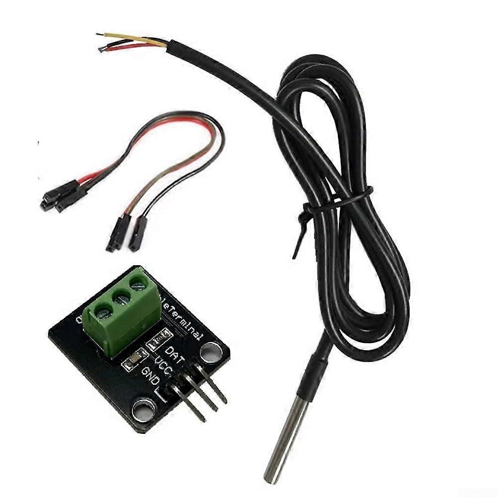Waterproof Digital Temperature Sensor Module for Agriculture with Adjustable Resolution Control