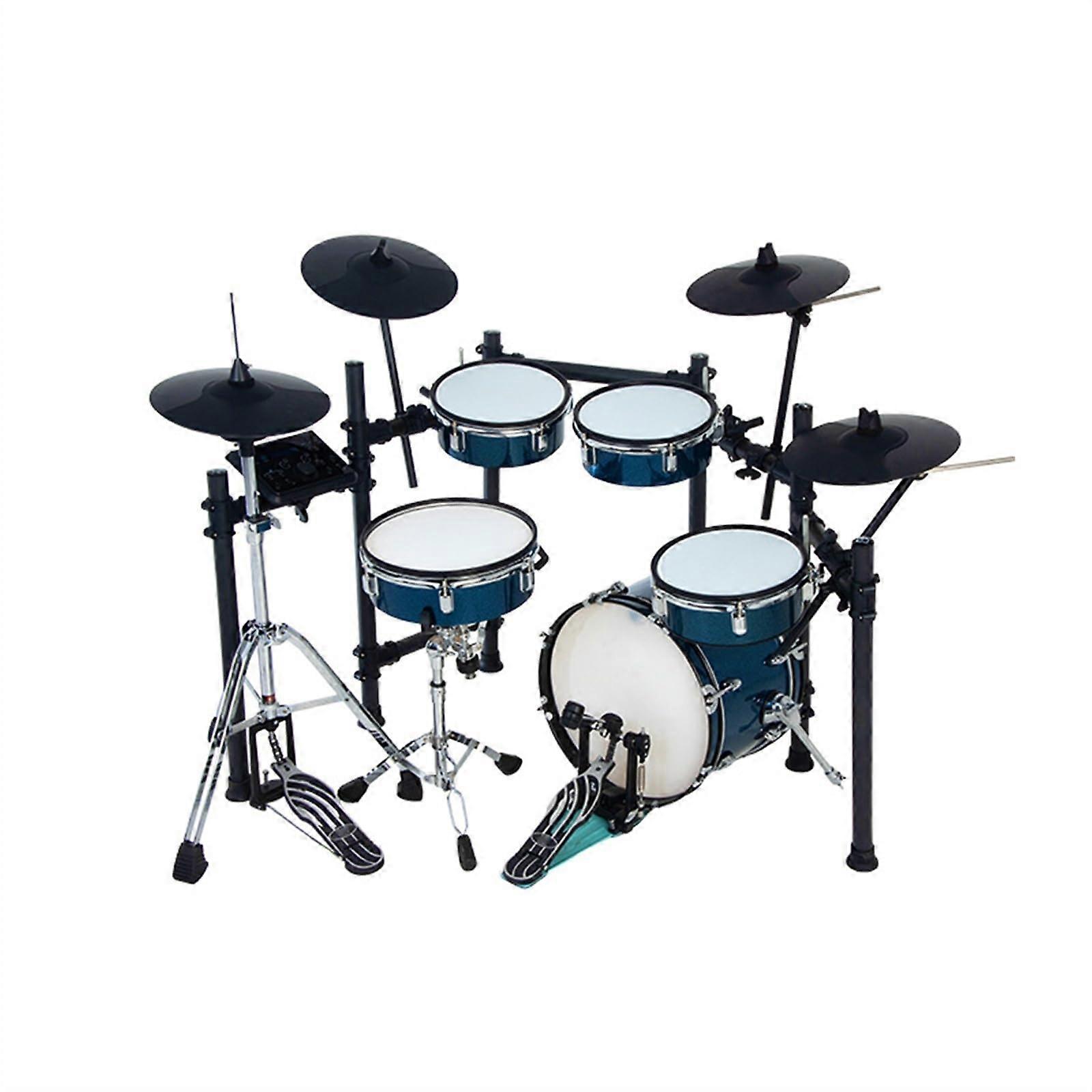 Electronic Drum Set for Beginners with Authentic Sounds and Realistic Playing Feel