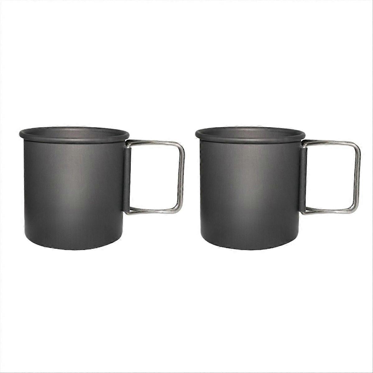 2pcs Outdoor Portable Camping Picnic Cup
