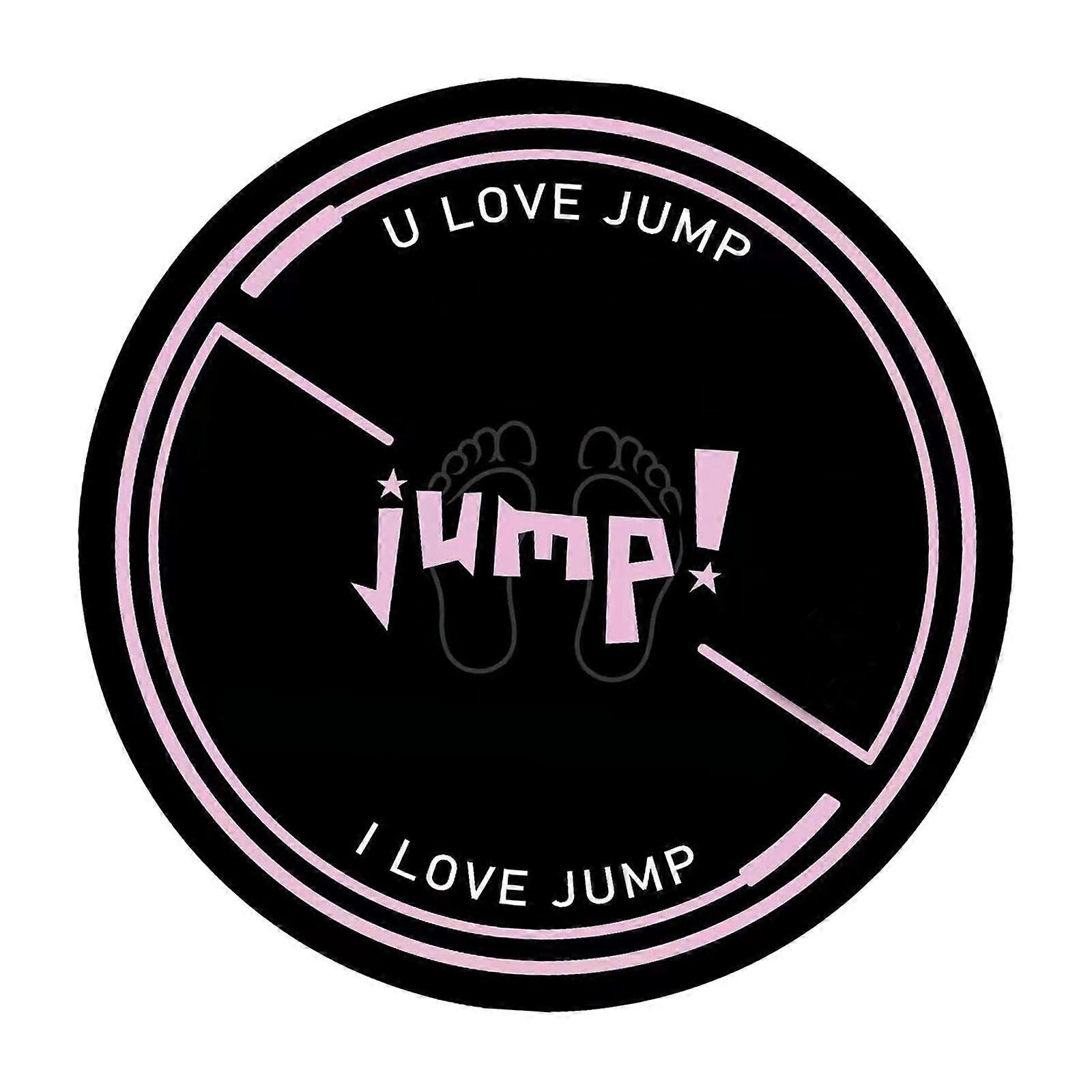 Jump Rope Mat with Noise Reduction and Non Slip Surface, Shock Absorbing Workout Exercise Pad