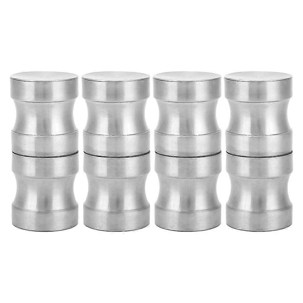 304 Stainless Steel Shower Door Handle Knobs Set, Corrosion Resistant Bathroom Glass Pull Handles