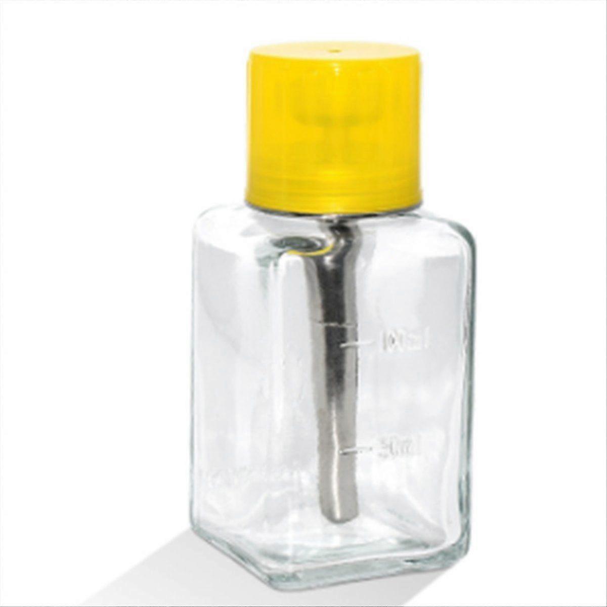 Thickened Push-Down Glass Bottle for Alcohol/Solvents