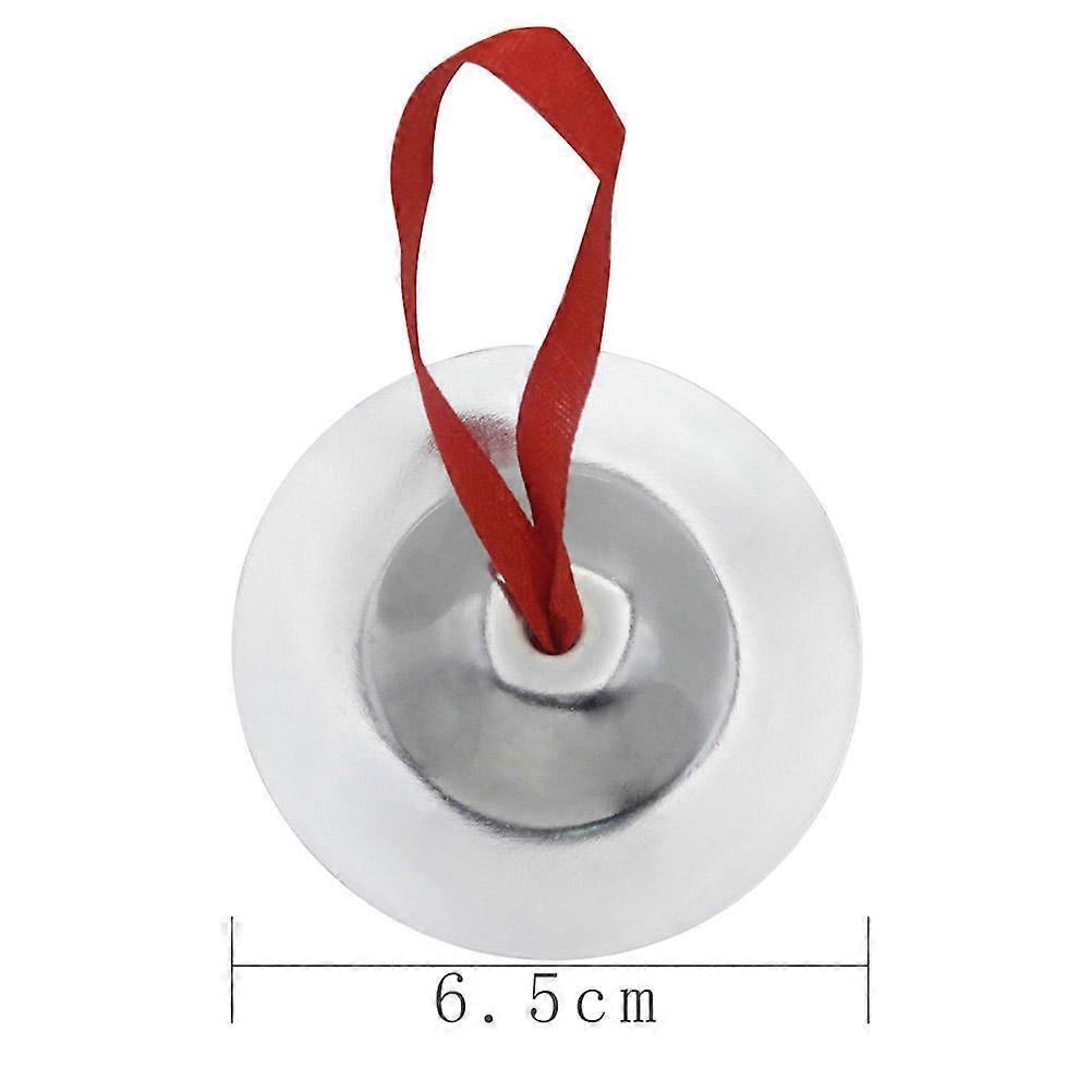Finger Cymbals Musical Percussion for Dancer 1Pair Mini Silver Finger
