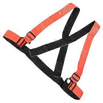 Safety Reflective Gear Vest with 5Pcs Adjustable Straps for Running Outdoors