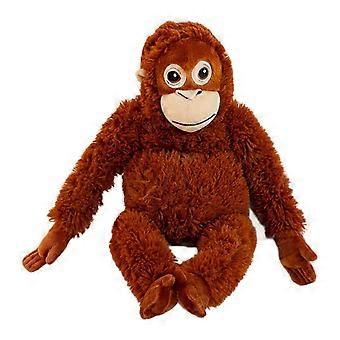 Pluche gorilla knuffeldier - Zachte, knuffelbare orang-oetan, knuffelbare pluche pop voor kinderen en volwassenen