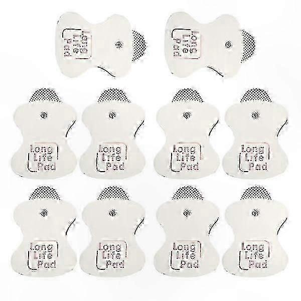 Electrode Pad Replacement compatible with Massagers, Long Life Pads (10 Count)