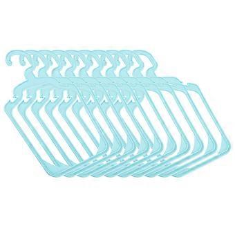 Perchas de plástico para ropa de perro, 10 unidades.