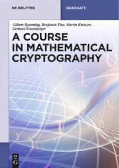 A Course In Mathematical Cryptography - Gilbert Baumslag - Paperback - en Book
