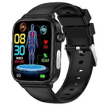 ET570 1.96" Smart Watch Bluetooth-compatible Call Heart Rate Fitness Tracker with Silicone Stra