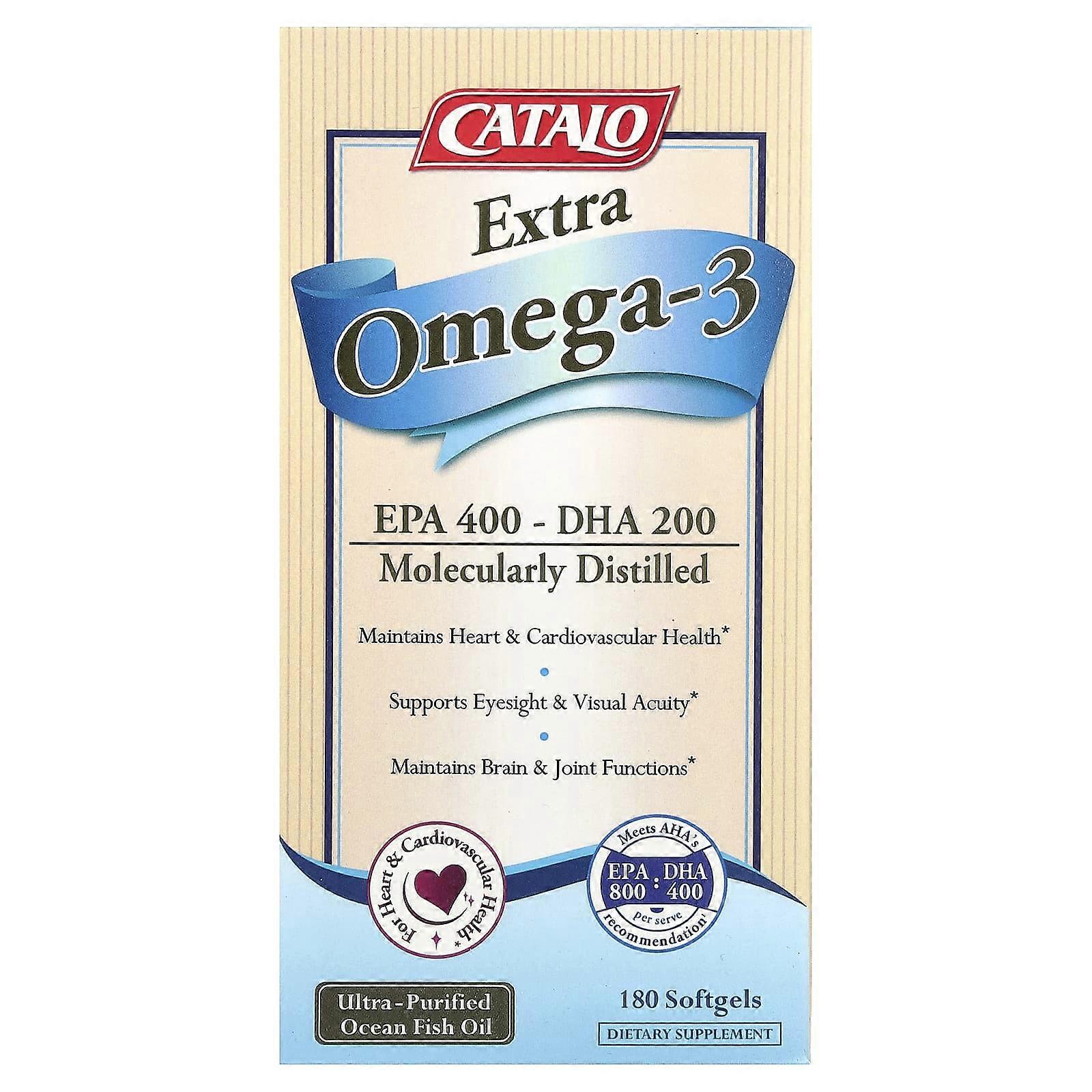 CATALO, Extra Omega-3 , 180 Softgels