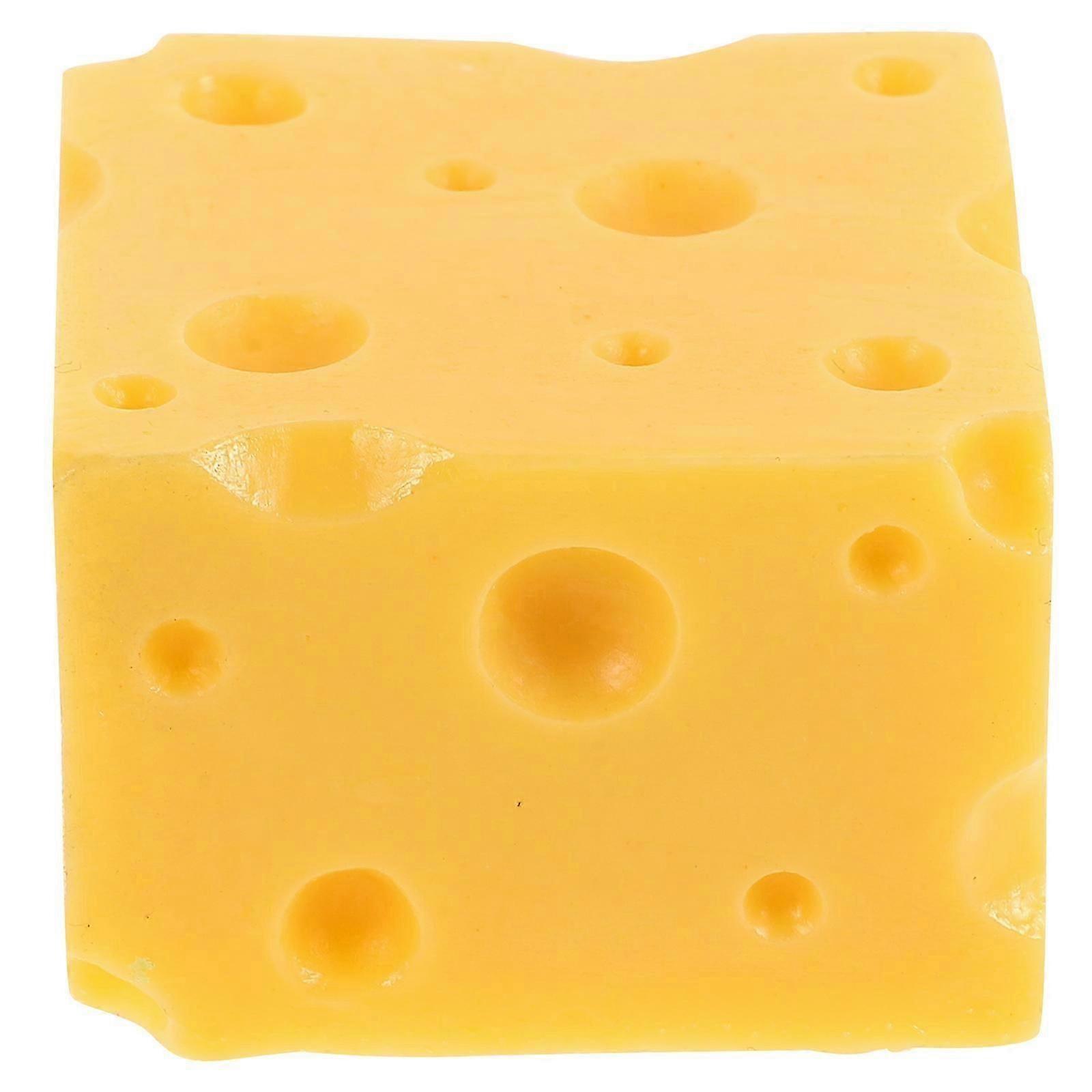 Cheese Model Simulation Cheese for Showcase Display Prop