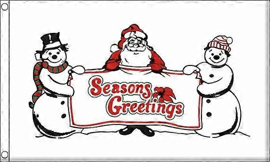Seasons Greetings Flag WEY201