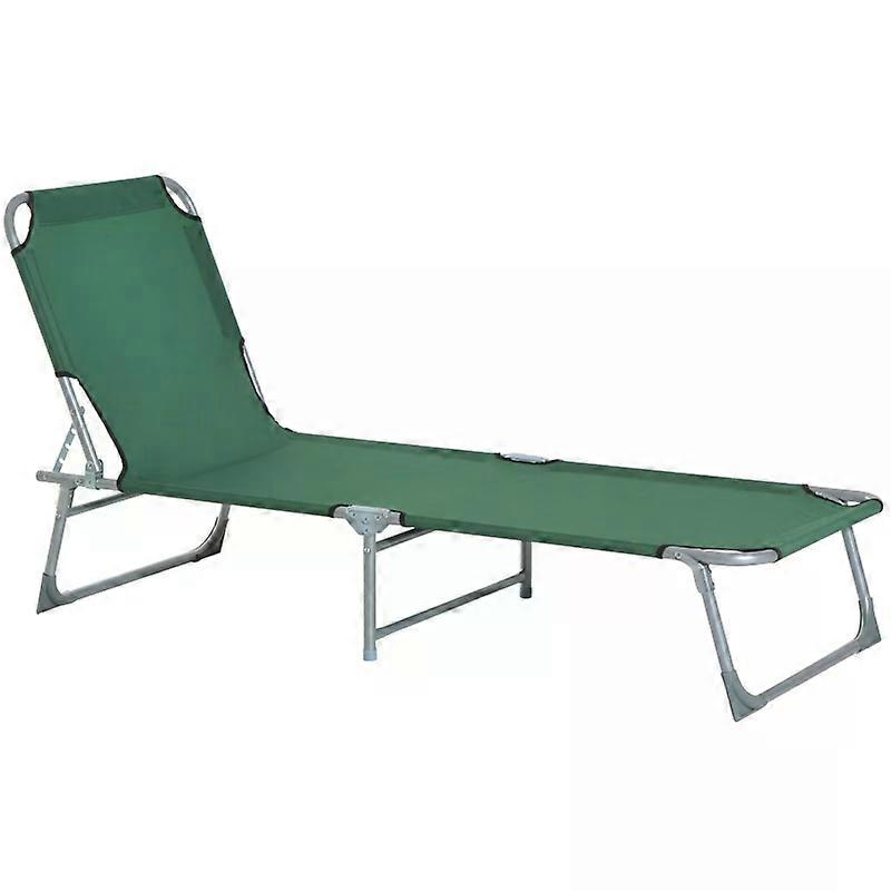 Folding recilner with portable design and 4 level adjustable back