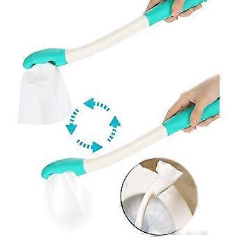 Toilet Aid, Floor Mop, Long Grip Reach, Pillow Block 15mm Inner Diameter For Self Wipe Helper