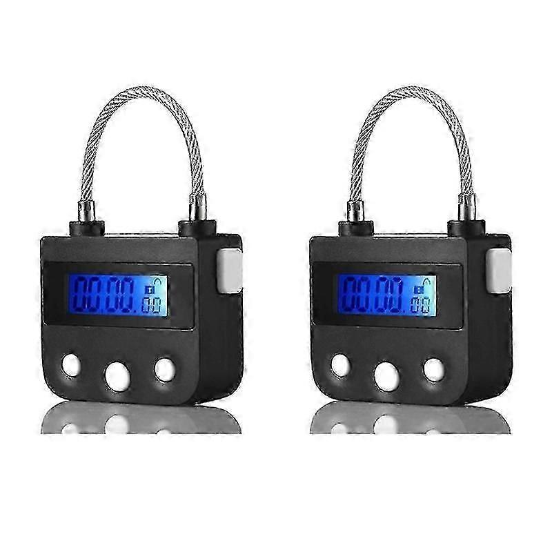 Time Lock with Electronic Timer Auto Release Household Lock Box 26-27