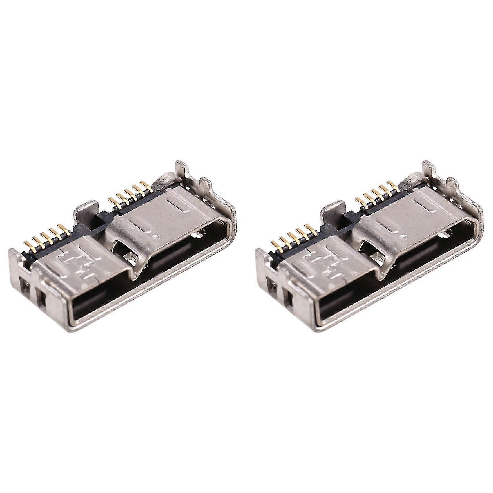 2X USB Data Interface Metal Connector for Canon 5D4 EOS 5D Mark IV Main Board Metal Interface