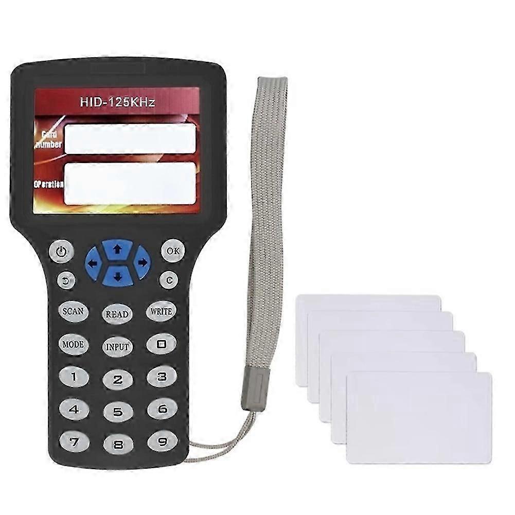 10 Frequency RFID NFC Card Reader Writer Duplicator+5XCUID Card