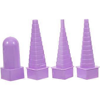 4pcs Drahtwickelturm Papier Quilling Zeichenwerkzeug DIY Papier Quilling Turm
