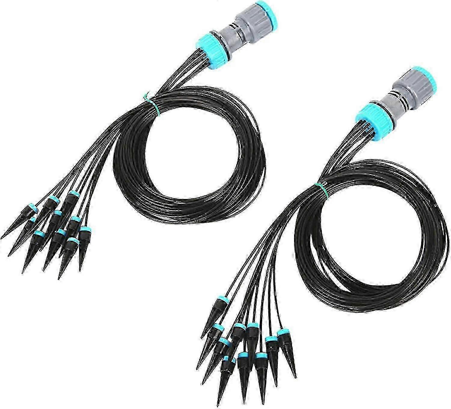 Irrigation Components 10 Head Dripper Automatic Watering Device Infiltration Device Drip Irrigation(2pcs)