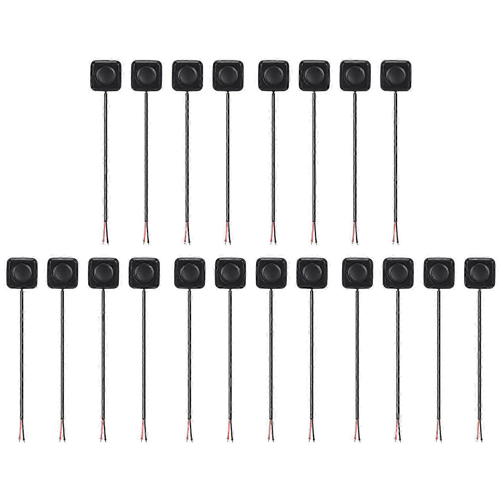 20 Pcs Momentary Switch Momentary Push Button on Off Switch 12V 24V Surface Mount Mini Button Switch