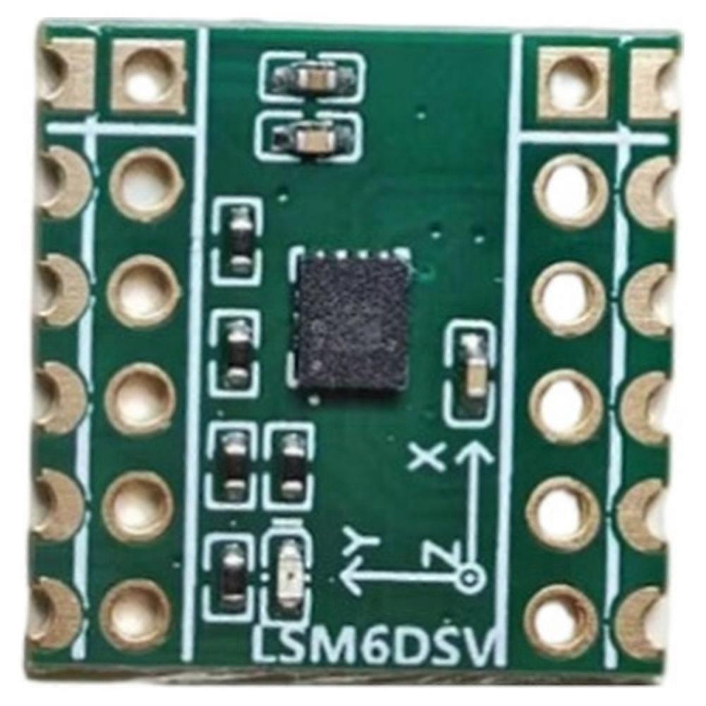 Six-Axis Sensor LSM6DSV Module SPI/IIC Compatible for Smol/SlimeVR - Accelerometer & Gyroscope Data Logging[SMQ]