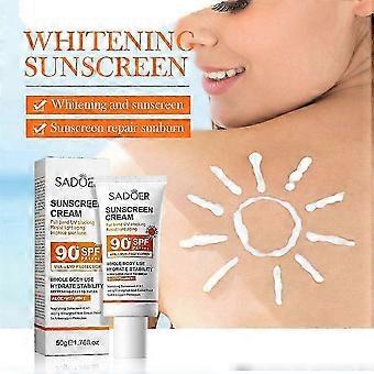Facial Whole Body Spf 90+ Sunscreen, Solar UV Resistant Protector Repairing blocker.C1