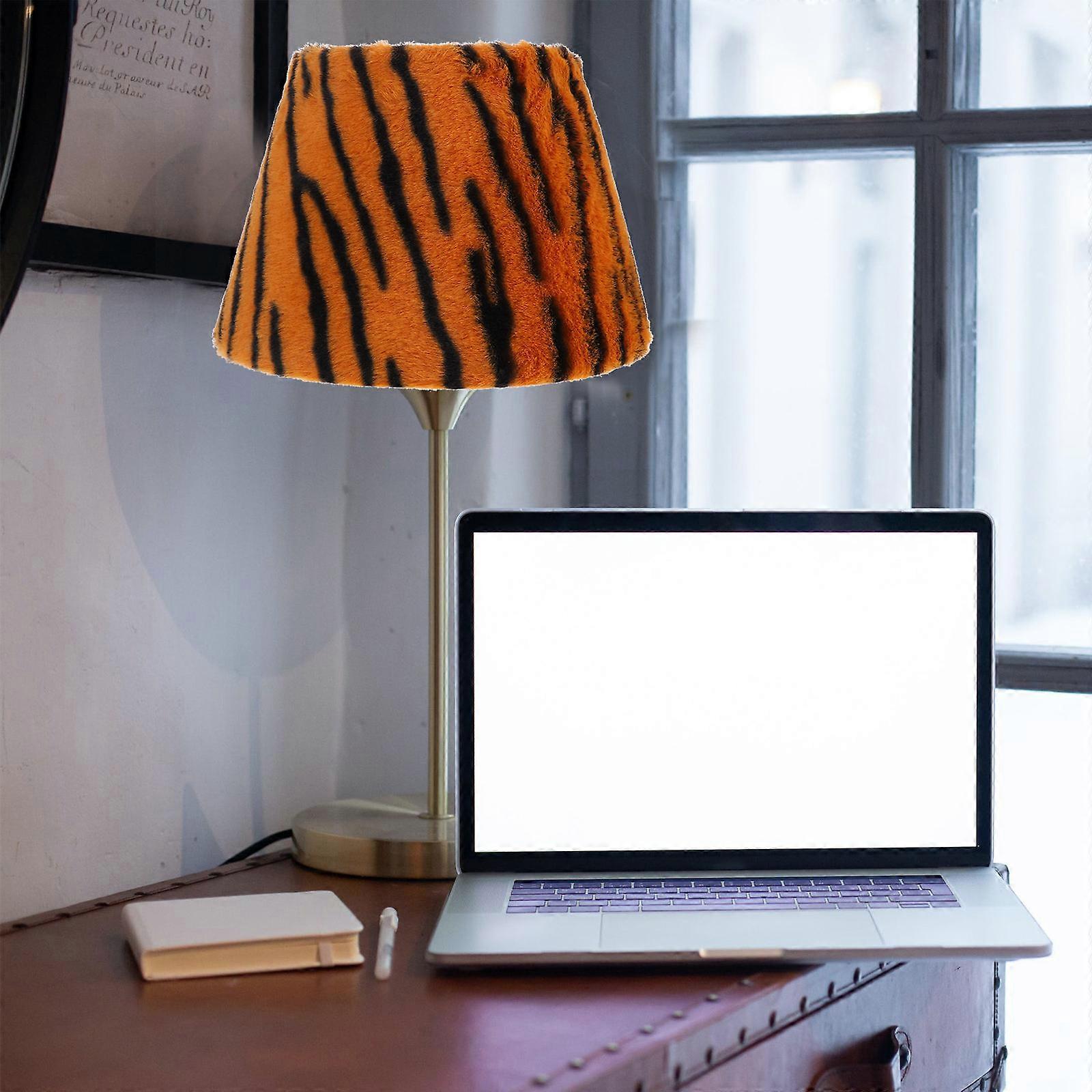 Creative Plush Lampshade for Replacement Lamp Shade with Leopard Pattern