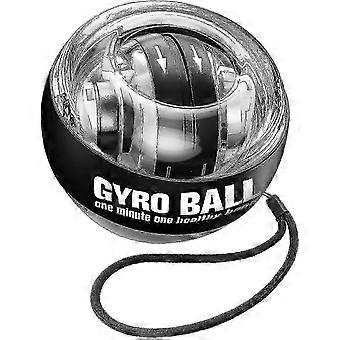 Commercial-Grade Auto Start Gyro Wrist Ball, Forearm & Wrist Strength Training Exerciser - black