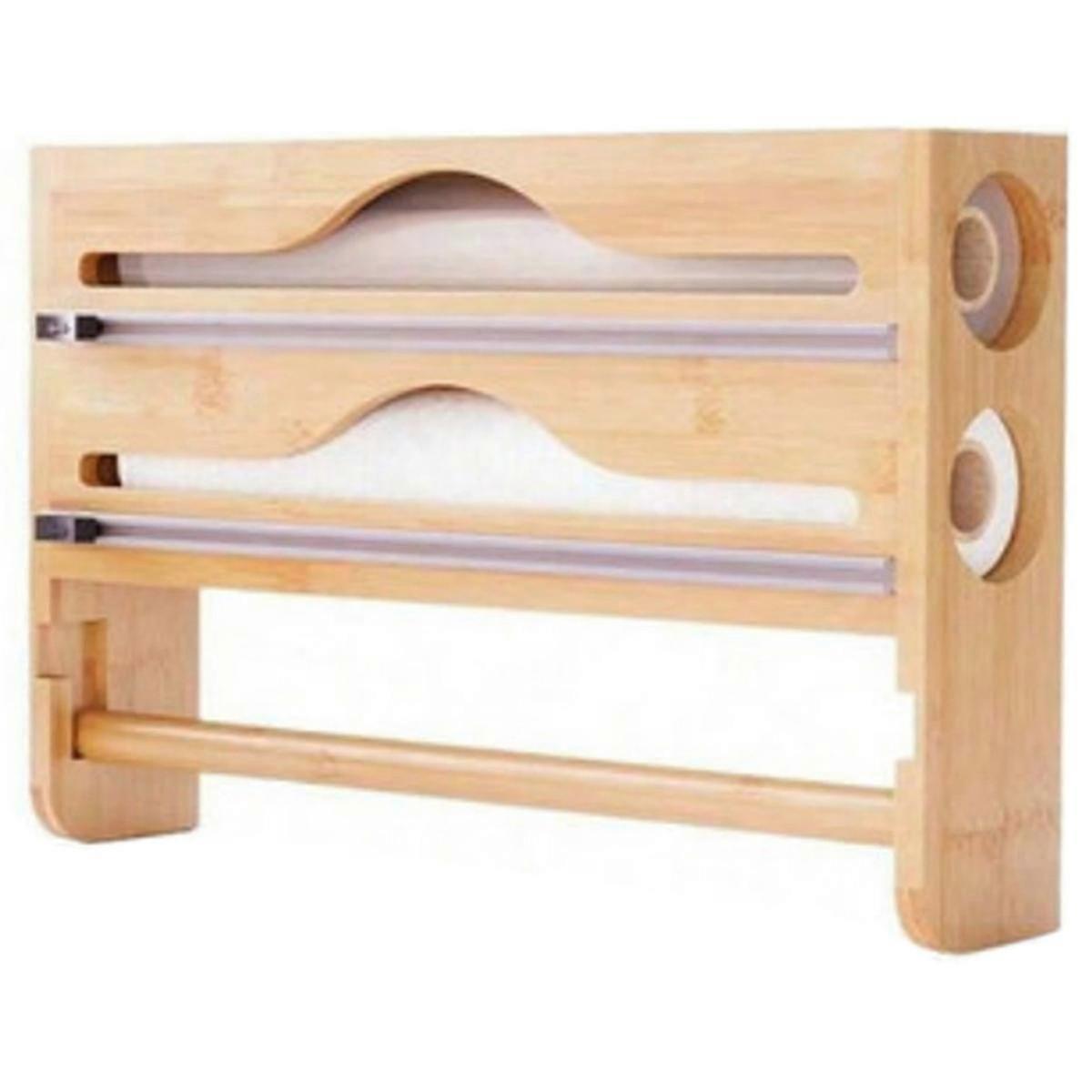 Solid Bamboo Foil & Film Cutter Box