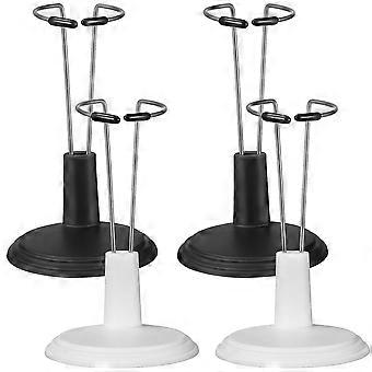 Puppenaufbewahrungsständer, 4-teilig, aus PVC-Material