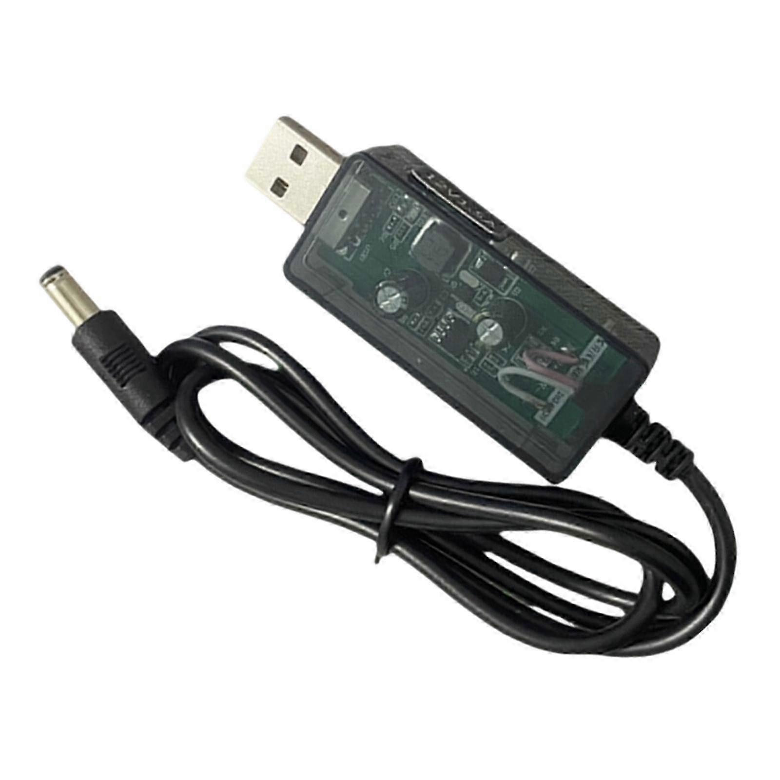 USB 5V to 12V 1.5A Boost Cable