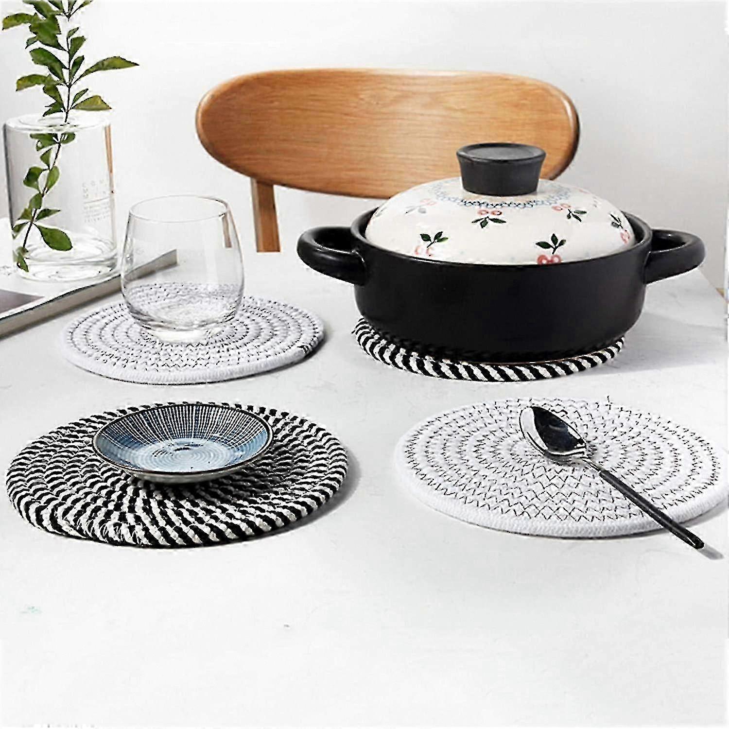 Braided Cotton Heat Mat Set