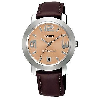Lorus Watches Quartz Analog Women Watch with RxH97BX Cowskin Bracelet