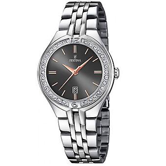 Festina Mademoiselle Quartz Analog Women's Watch avec Bracelet en acier inoxydable F16867/3
