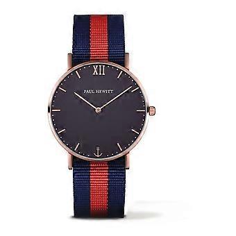 Watch Strap Paul Hewitt PH-SA-R-St-B-NR-20S Blue Red