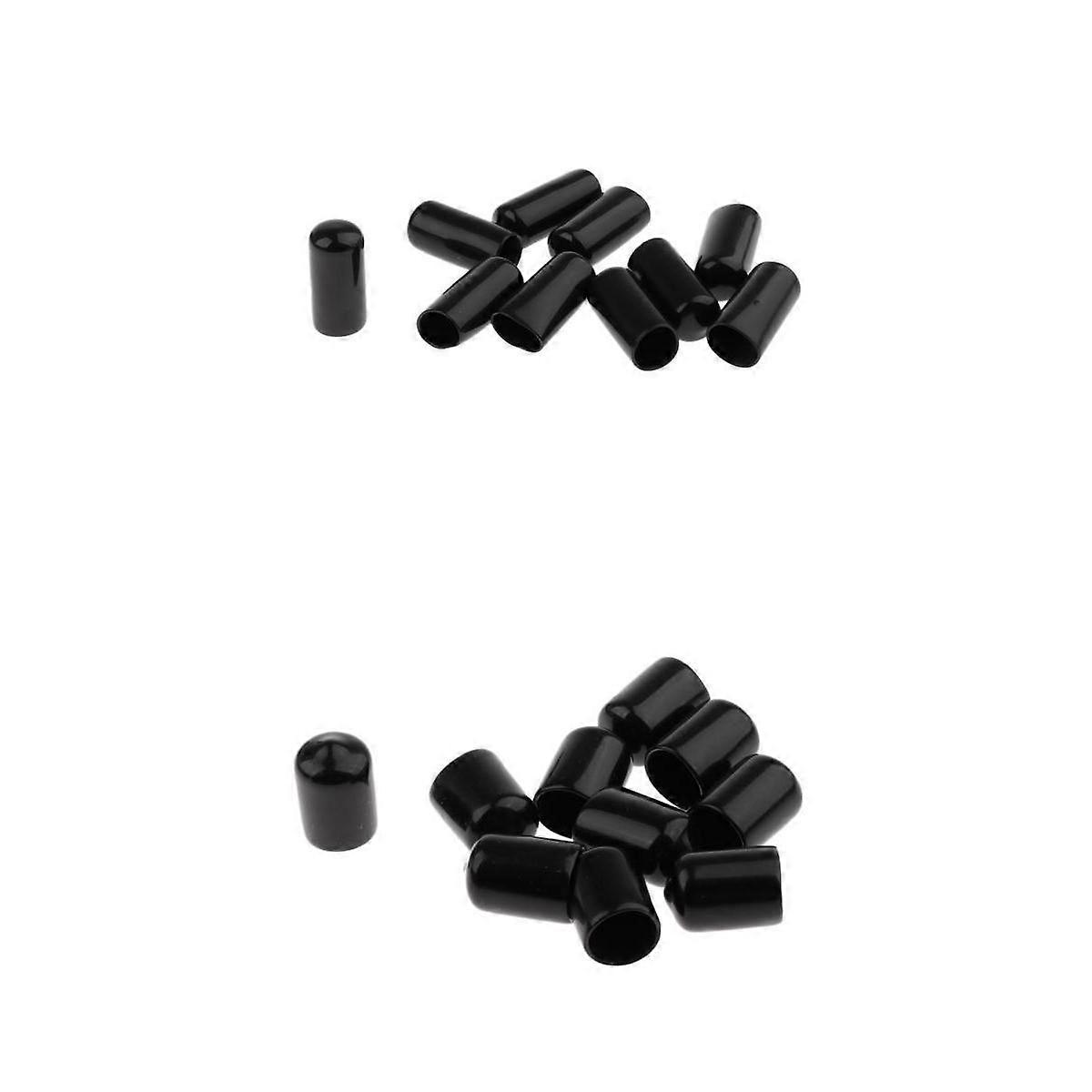 20 Pieces Billiard Pool Cue Tips Rubber
