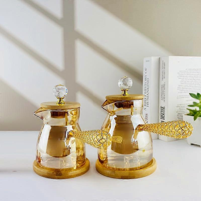 Borosilicate Tea Coffee Maker 750ml Stovetop