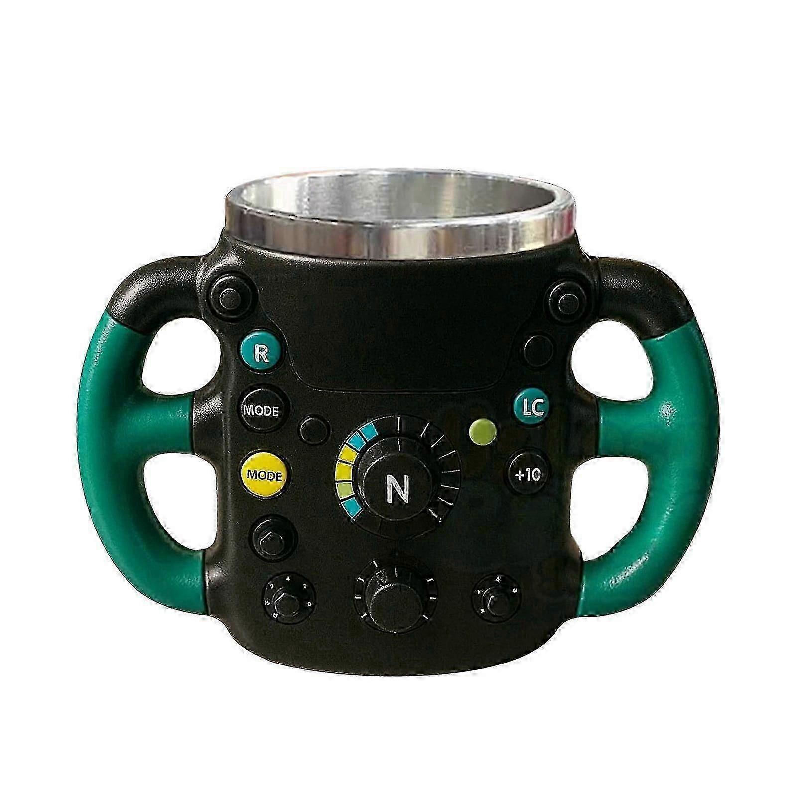 Stylish Auto-Themed Stainless Mug