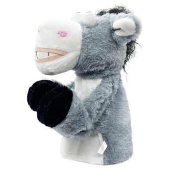 Kung Fu Punching Puppet with Sounds & Boxing Action, Interactive Boxing Animal Toy Gloves for Kids & Gifts lj