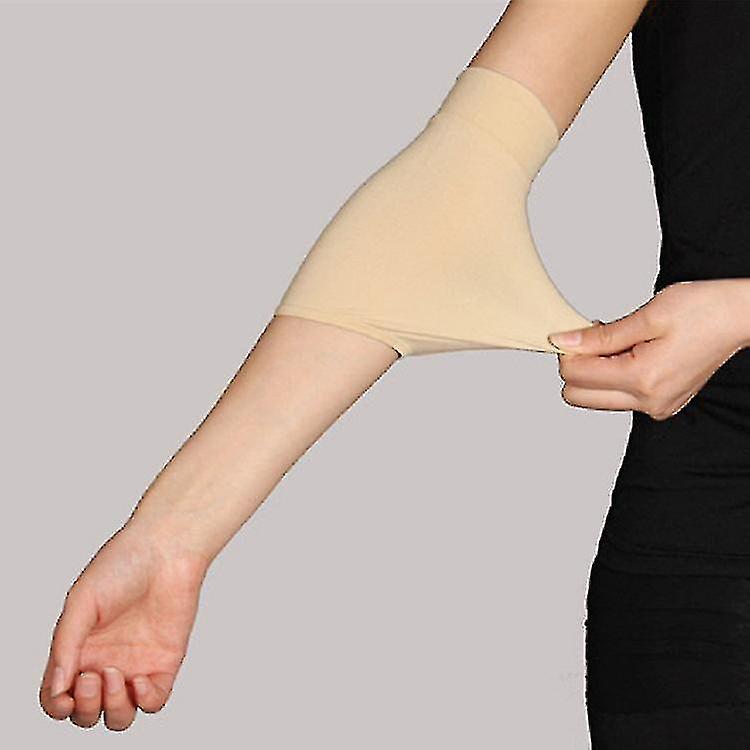 Stretchy Tattoo Cover Up Sleeves Sun Protection 20LY 1 Pair Stretchy Forearm Sleeves Black Xl Tattoo Cover 703094