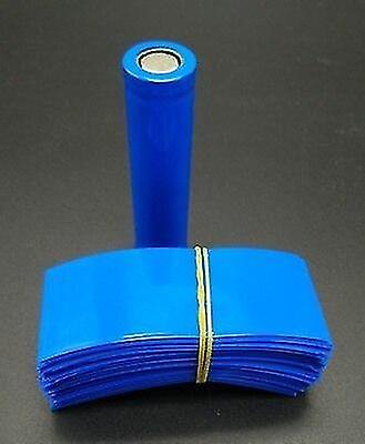 Blue Lithium Battery Encapsulation Tube 18650 Dedicated Heat Shrink Tubing Battery