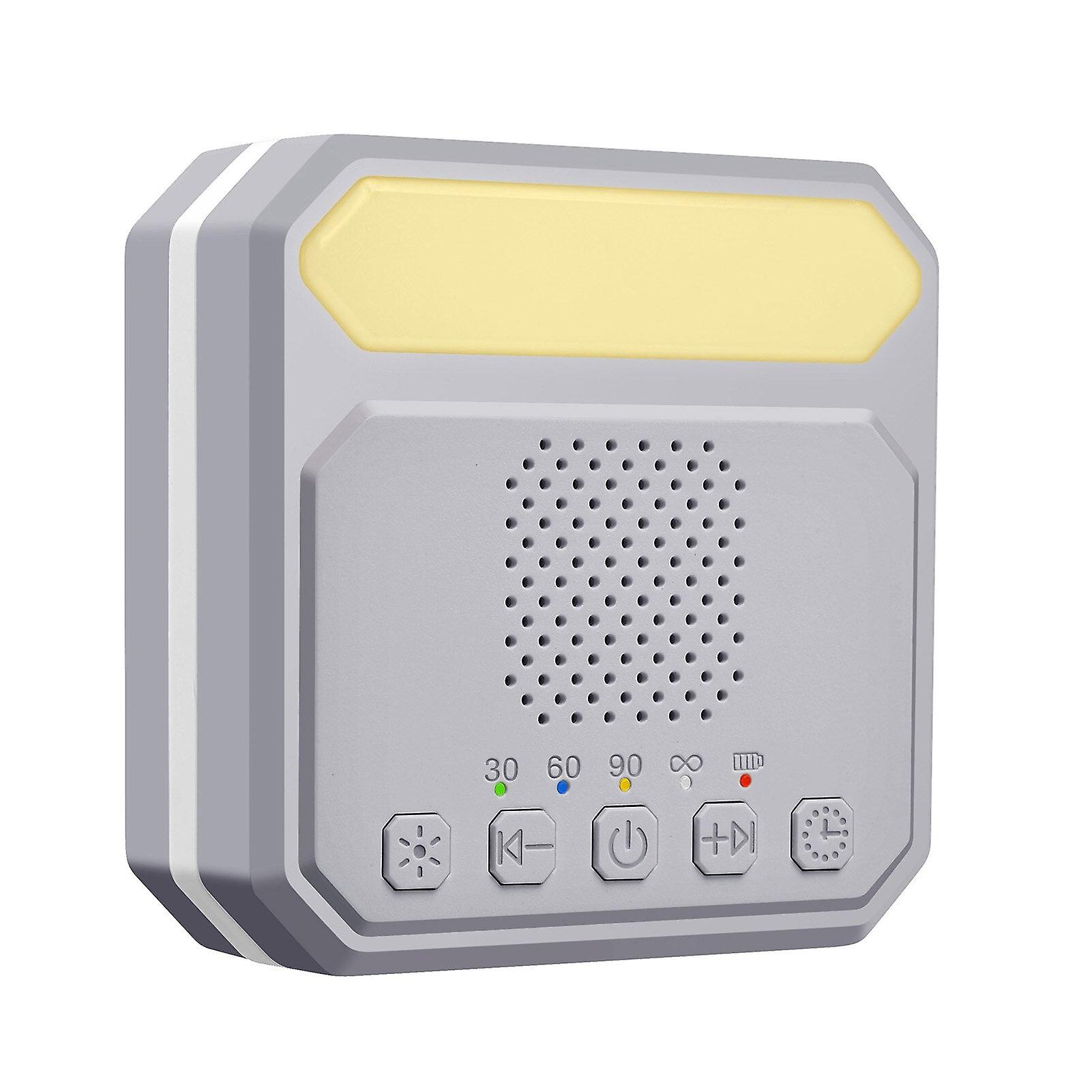Q8-03 Baby Sleep Sound Machine White Noise Machine With Night Light 21 Soothing Music 30min/60min/90min Timer Sleep Machine