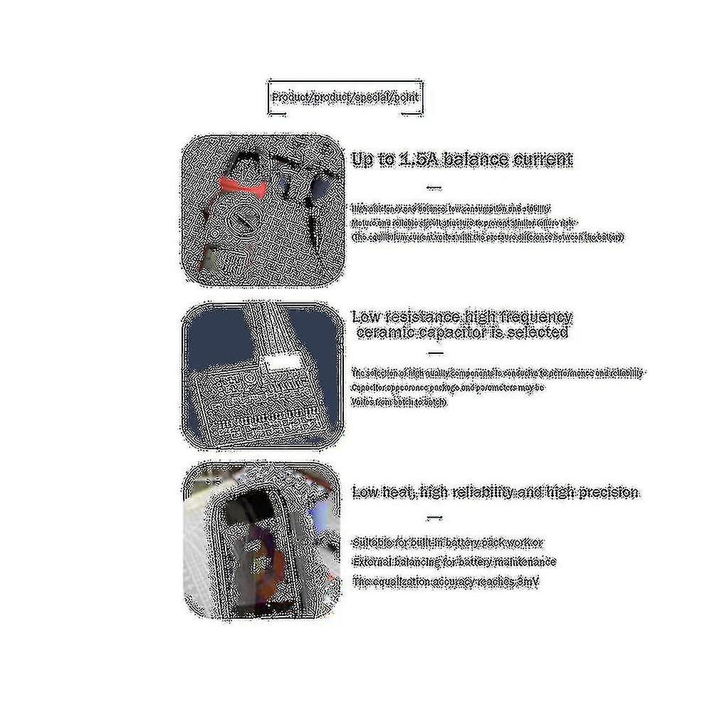 5s 1.5a 0.03v High-precision Lifepo4 Ternary - Battery Pack High Current Active Equalization Energy