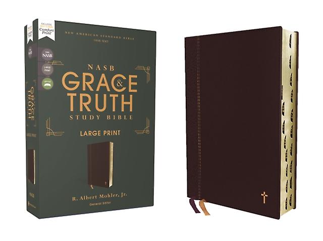Nasb The Grace And Truth Study Bible Trustworthy And Practical Insights Large Pr Paperback Book