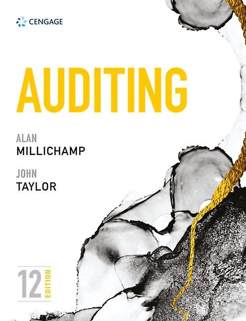 Auditing by Alan Former lecturer at the University of Wolverhampton Millichamp Paperback