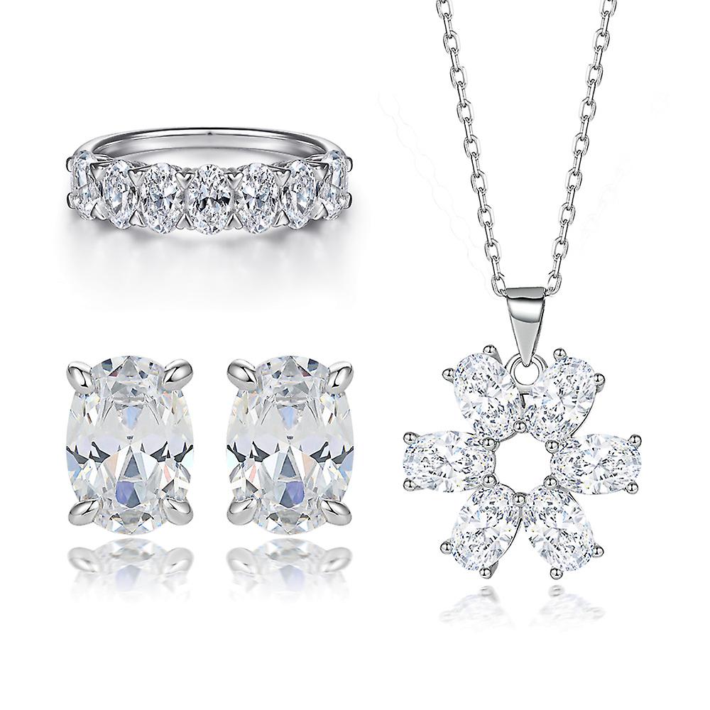 S925 Set di gioielli in argento sterling