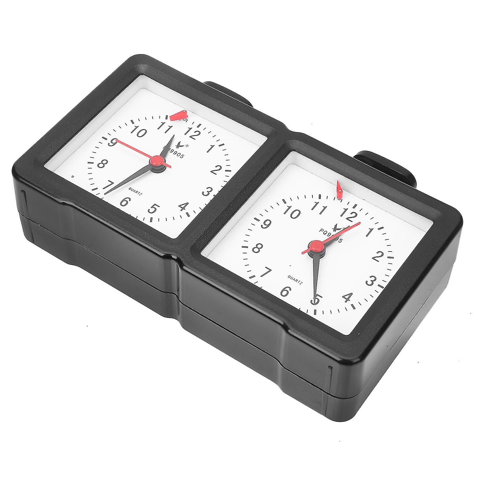 Chess Clock Timer Mechanical Analog Digital Alarm Vintage International Wooden Board Competition Go Clocks